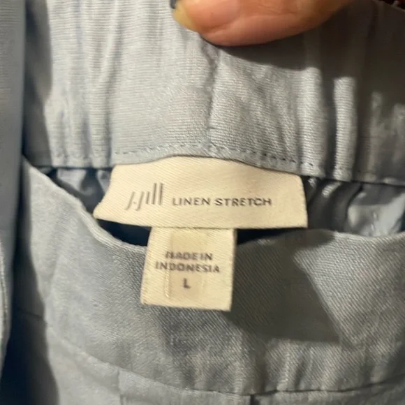 J. Jill Light Blue Pantsuit Size L - Picture 6 of 6